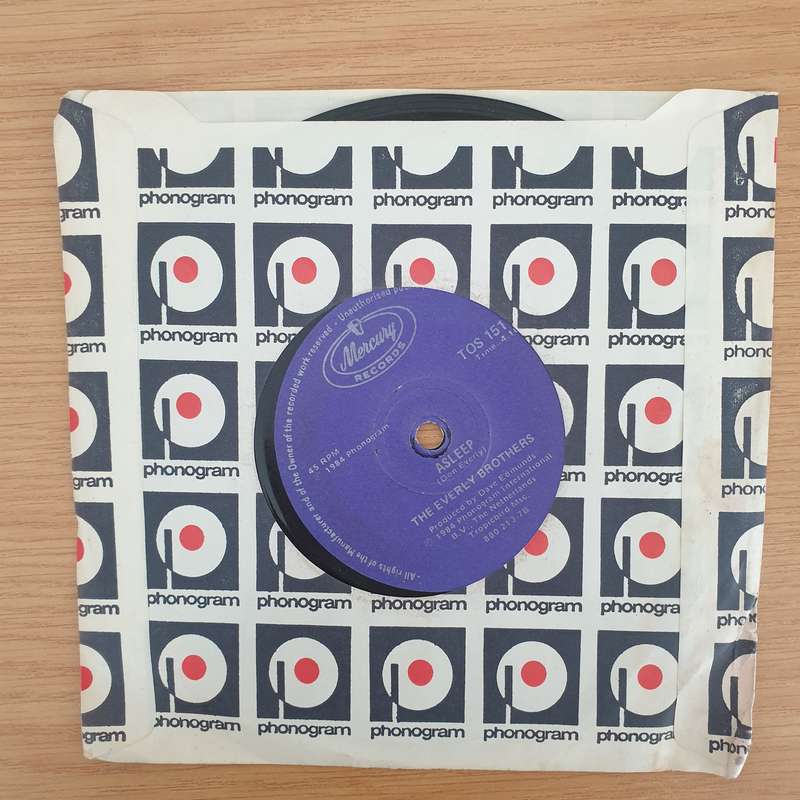 The Everly Brothers  On The Wings Of A Nightingale - Vinyl 7" Record - Very-Good+ Quality (VG+...