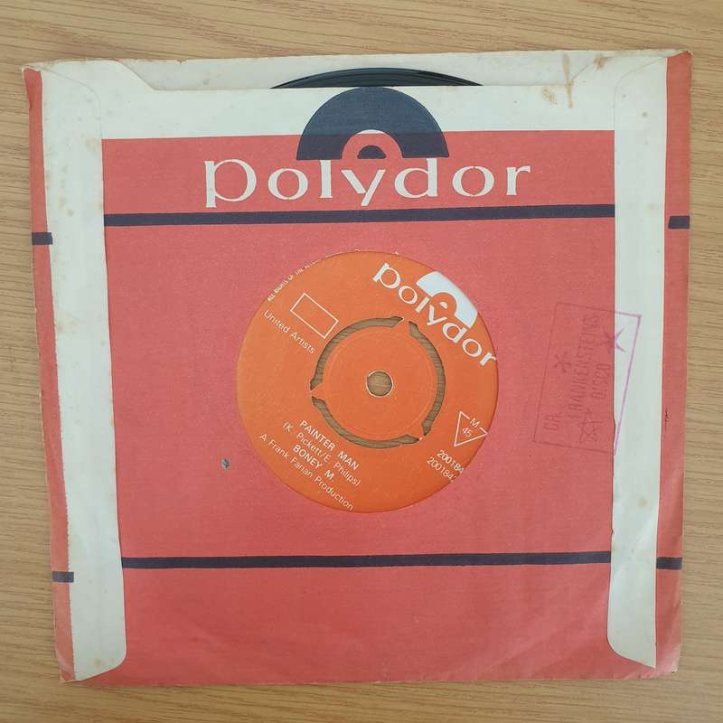 Boney M.  Rasputin  - Vinyl 7" Record - Very-Good+ Quality (VG+) (verygoodplus7)