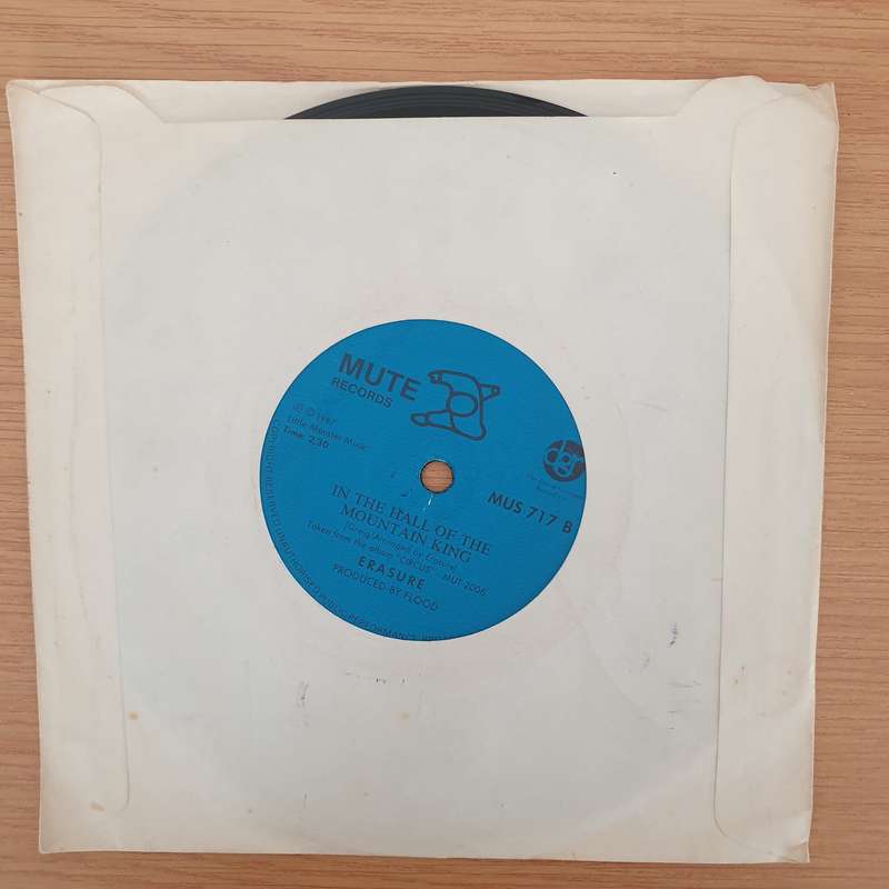 Erasure  It Doesn't Have To Be  - Vinyl 7" Record - Very-Good+ Quality (VG+) (verygoodplus7)