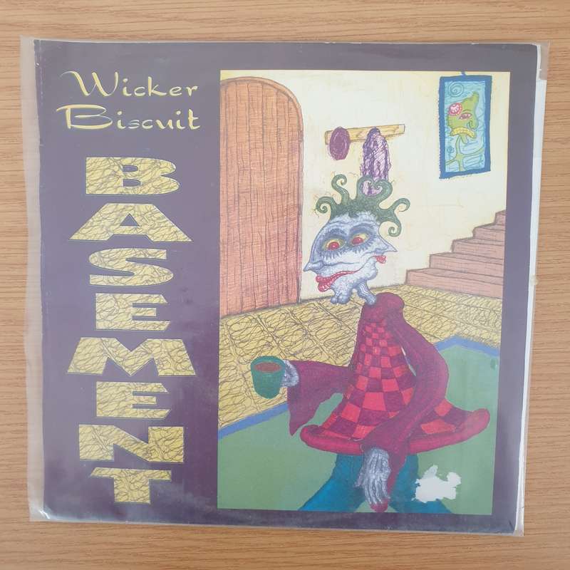 Wicker Biscuit  Basement - Vinyl 7" Record - Very-Good+ Quality (VG+) (verygoodplus7)