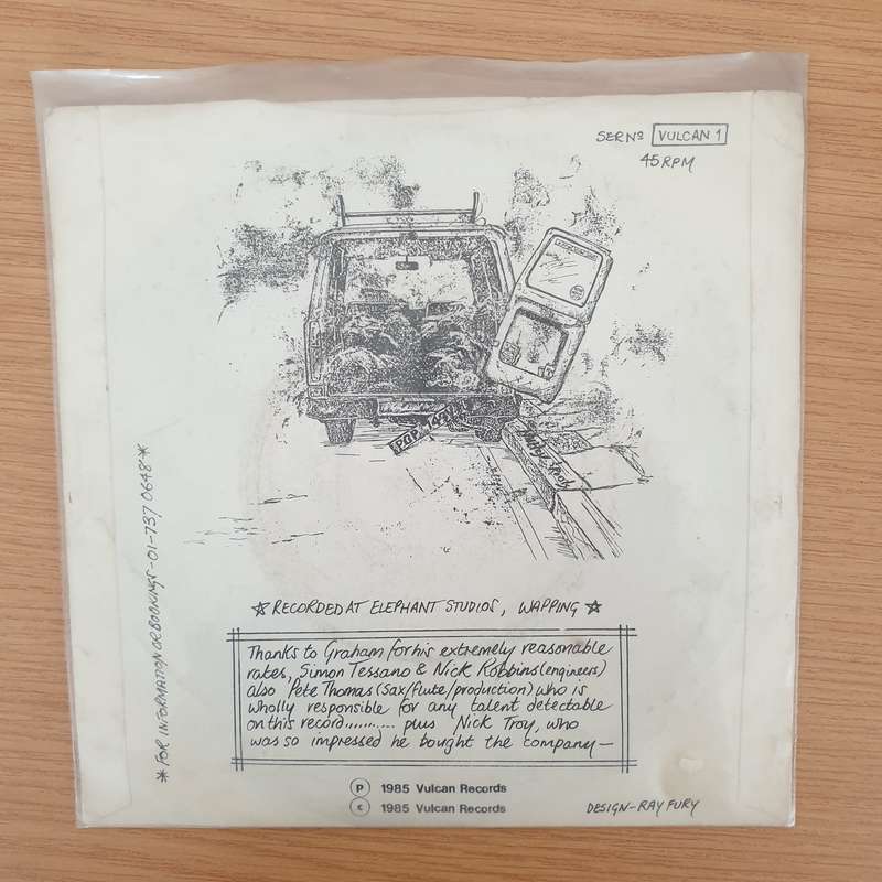 Vulcans  Diddle-I / Big Lid Trouble / Goin' Home - Vinyl 7" Record - Very-Good+ Quality (VG+) ...