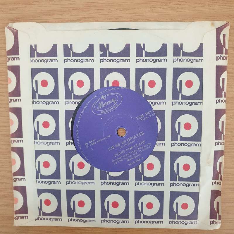 Tears For Fears  Mad World - Vinyl 7" Record - Very-Good+ Quality (VG+)