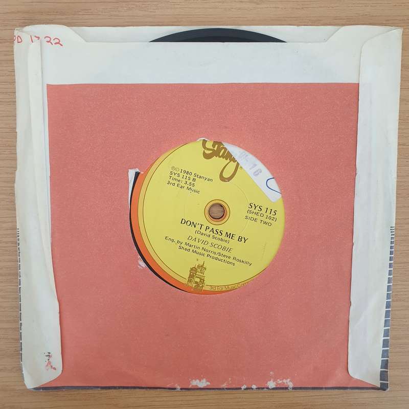 David Scobie  Gypsy Girl - Vinyl 7" Record - Very-Good+ Quality (VG+)