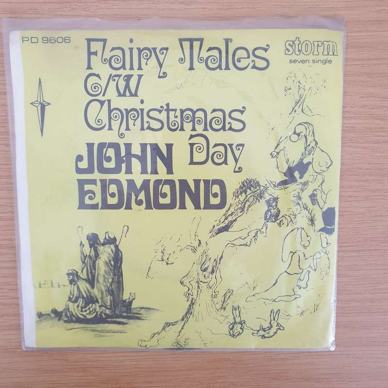 John Edmond  Fairy Tales - Vinyl 7" Record - Very-Good+ Quality (VG+) (verygoodplus7)