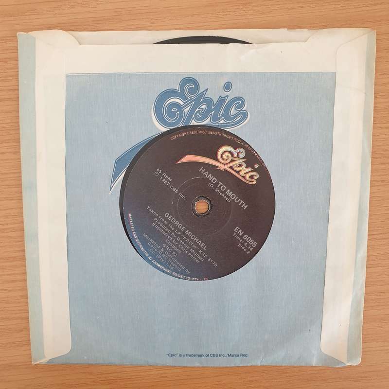 George Michael  Faith - Vinyl 7" Record - Very-Good+ Quality (VG+)