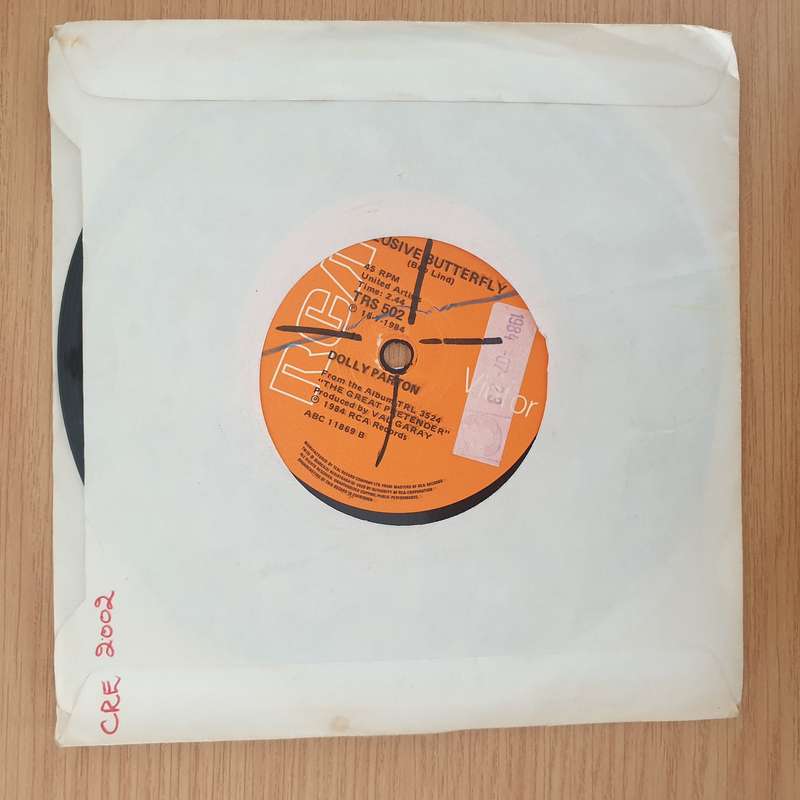 Dolly Parton with the Jordanaires - Save the Last Dance For Me - Vinyl 7" Record - Very-Good+ Qua...