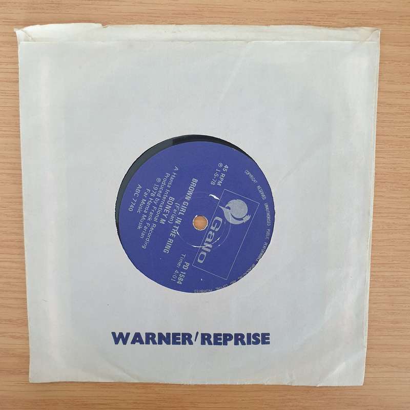 Boney M  Rivers Of Babylon - Vinyl 7" Record - Very-Good+ Quality (VG+) (verygoodplus7)