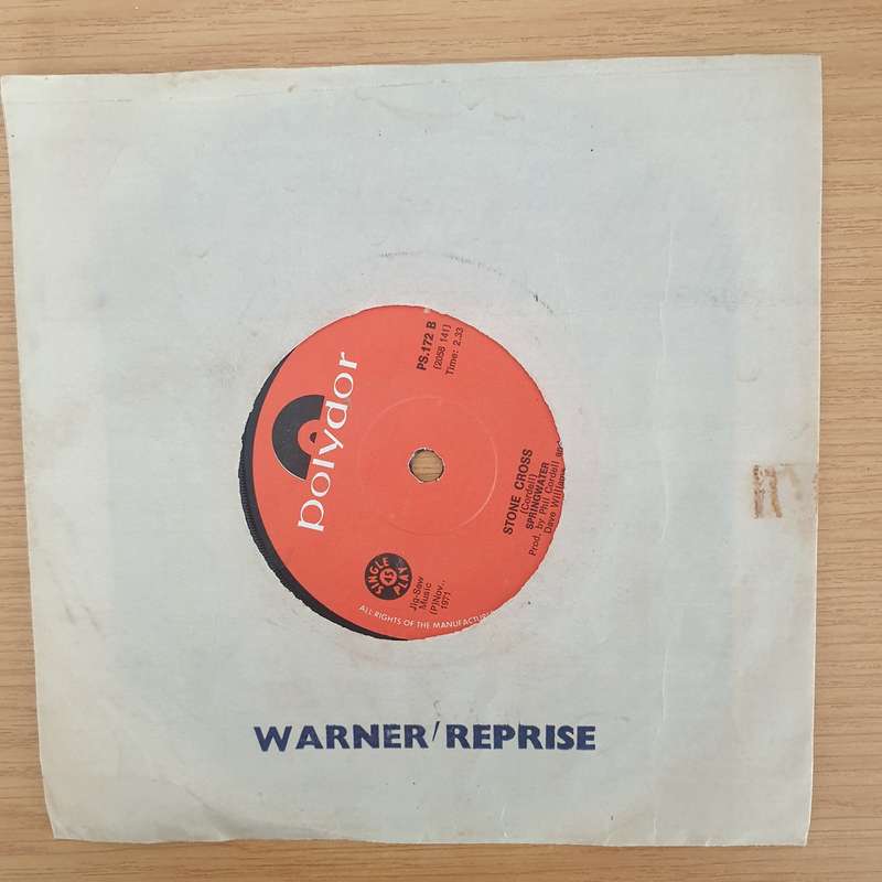 Springwater  I Will Return - Vinyl 7" Record - Very-Good+ Quality (VG+) (verygoodplus7)