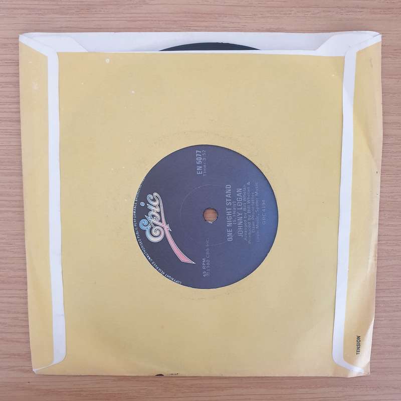 Johnny Logan  What's Another Year!  -  Vinyl 7" Record - Very-Good+ Quality (VG+) (verygoodplus)