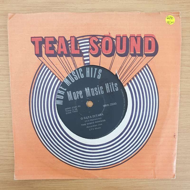 The Disco Romeos - TSWA Dilong/O Rata Ditaba - Vinyl 7" Record - Very-Good+ Quality (VG+) (verygo...