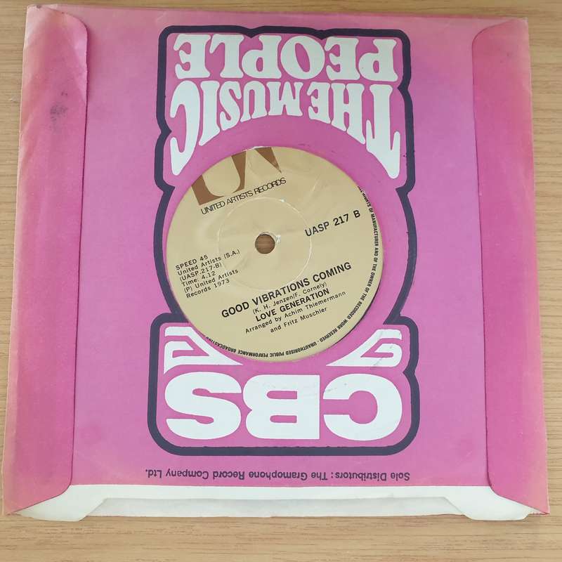 Love Generation  Morning Of My Life - Vinyl 7" Record - Very-Good+ Quality (VG+) (verygoodplus7)