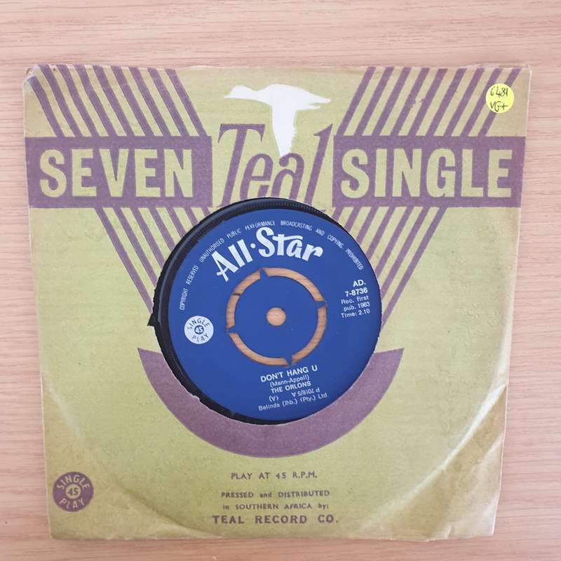 The Orlons  Don't Hang Up / (Happy Birthday) Mr. Twenty-One - Vinyl 7" Record - Very-Good+ Qua...