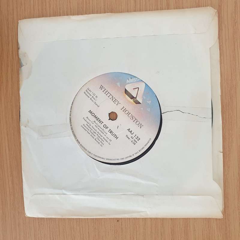 Whitney Houston  I Wanna Dance With Somebody (Who Loves Me) - Vinyl 7" Record - Very-Good+ Qua...