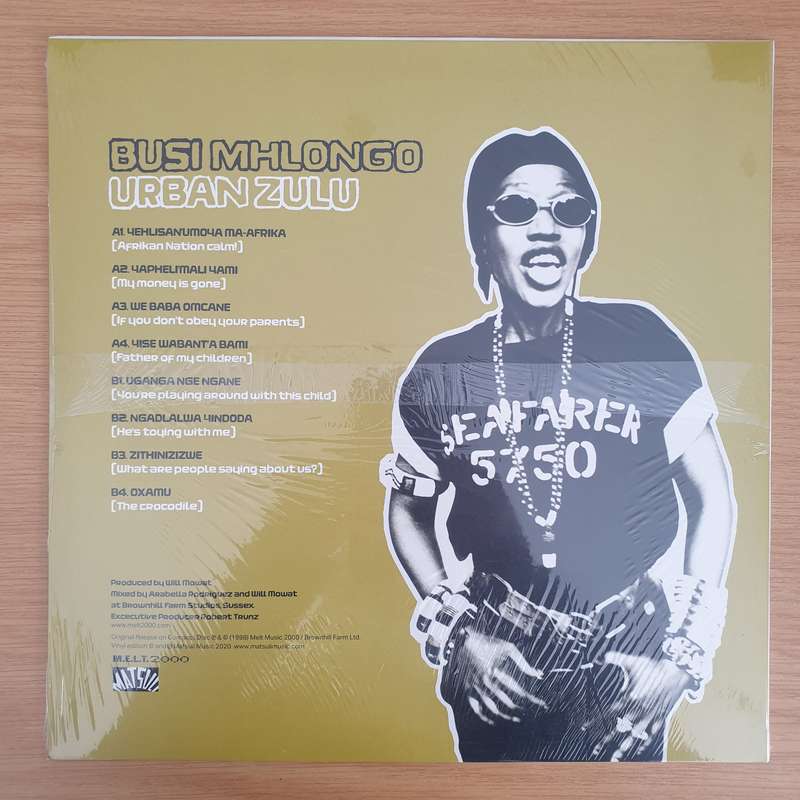 Busi Mhlongo  Urban Zulu -  Vinyl LP Record - Sealed