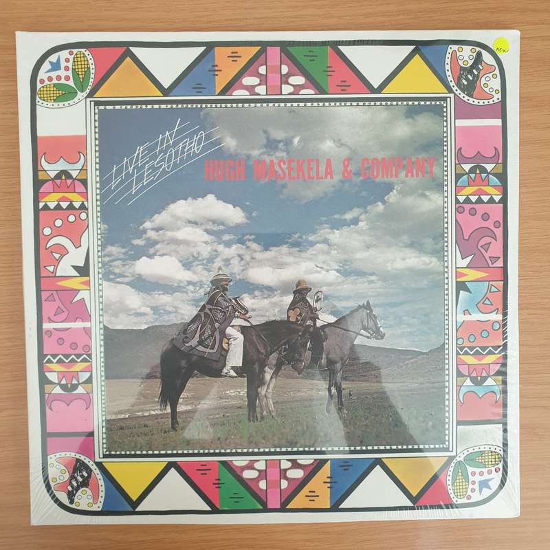 Hugh Masekela  Live in Lesotho -  Double Vinyl LP Record - Sealed
