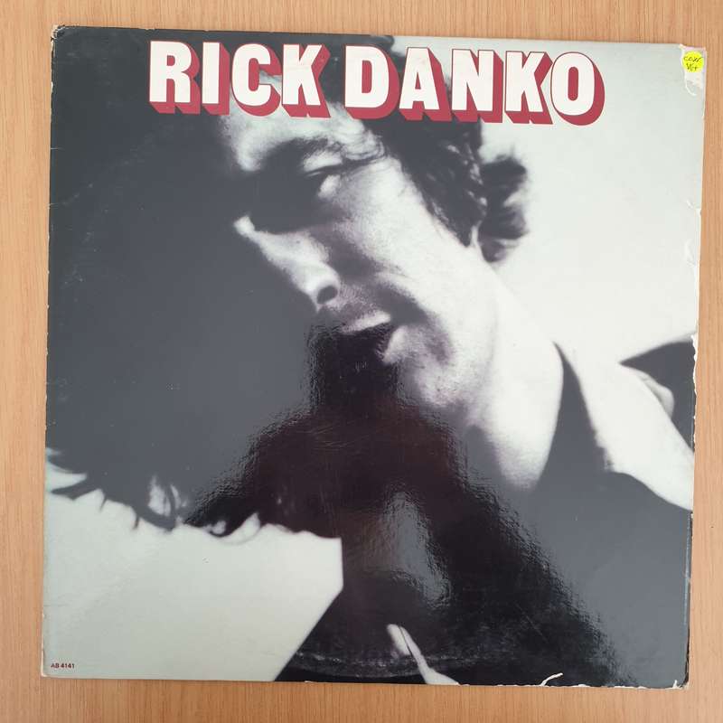 Rick Danko  Rick Danko -  Vinyl LP Record - Very-Good+ Quality (VG+)