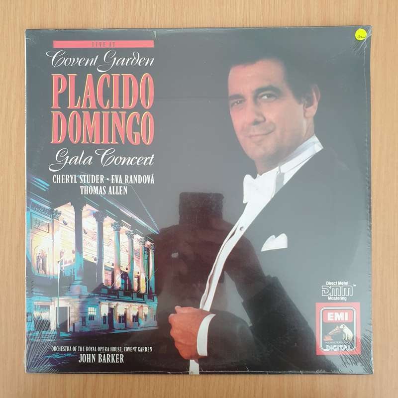 Placido Domingo  Live At Covent Garden -  Vinyl LP Record - Sealed