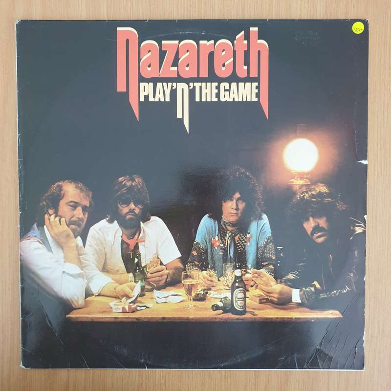 Nazareth  Play 'N' The Game  - Vinyl LP Record - Very-Good+ Quality (VG+) (verygoodplus)