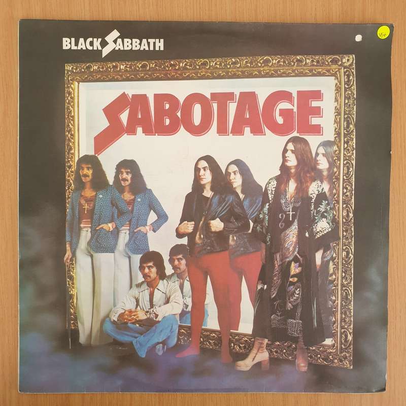 Black Sabbath  Sabotage  - Vinyl LP Record - Very-Good+ Quality (VG+) (verygoodplus)