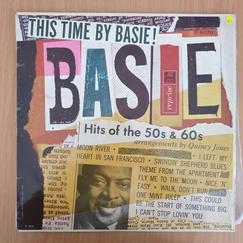 Count Basie  This Time By Basie! - Hits Of The 50's & 60's - Vinyl LP Record  (VG+)