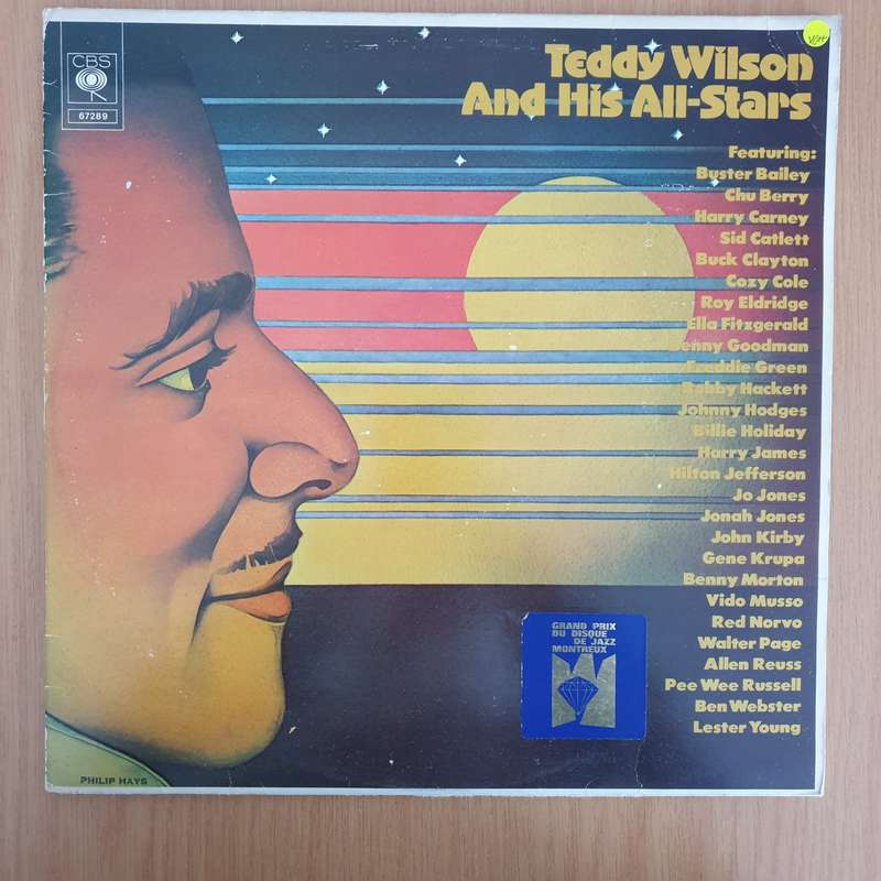 Teddy Wilson  Teddy Wilson And His All-Stars - Double Vinyl LP Record - Very-Good+ Quality (VG...