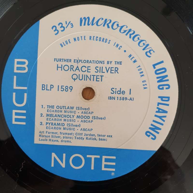 The Horace Silver Quintet  Further Explorations - Vinyl LP Record - Very-Good+ Quality (VG+)