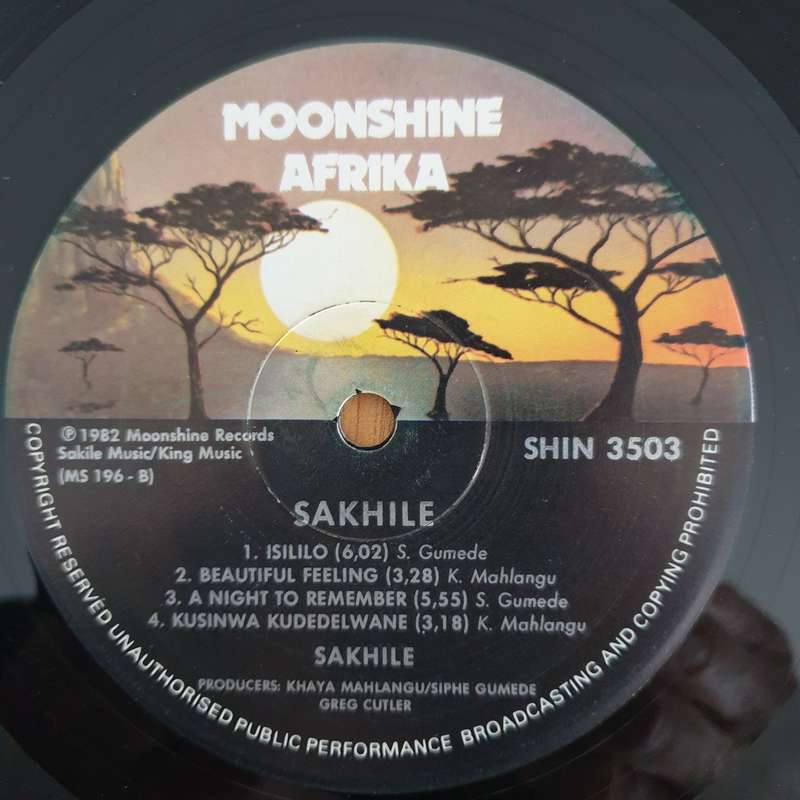 Sakhile  Sakhile - Vinyl LP Record - Very-Good Quality (VG)  (verry)