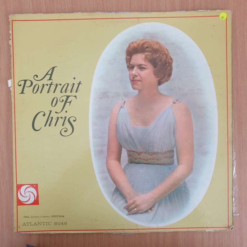 Chris Connor  A Portrait Of Chris - Vinyl LP Record - Very-Good Quality (VG)  (verry)
