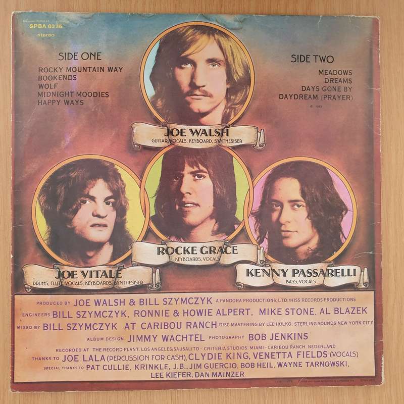 Joe Walsh  The Smoker You Drink, The Player You Get (UK) - Vinyl LP Record - Very-Good+ Qualit...