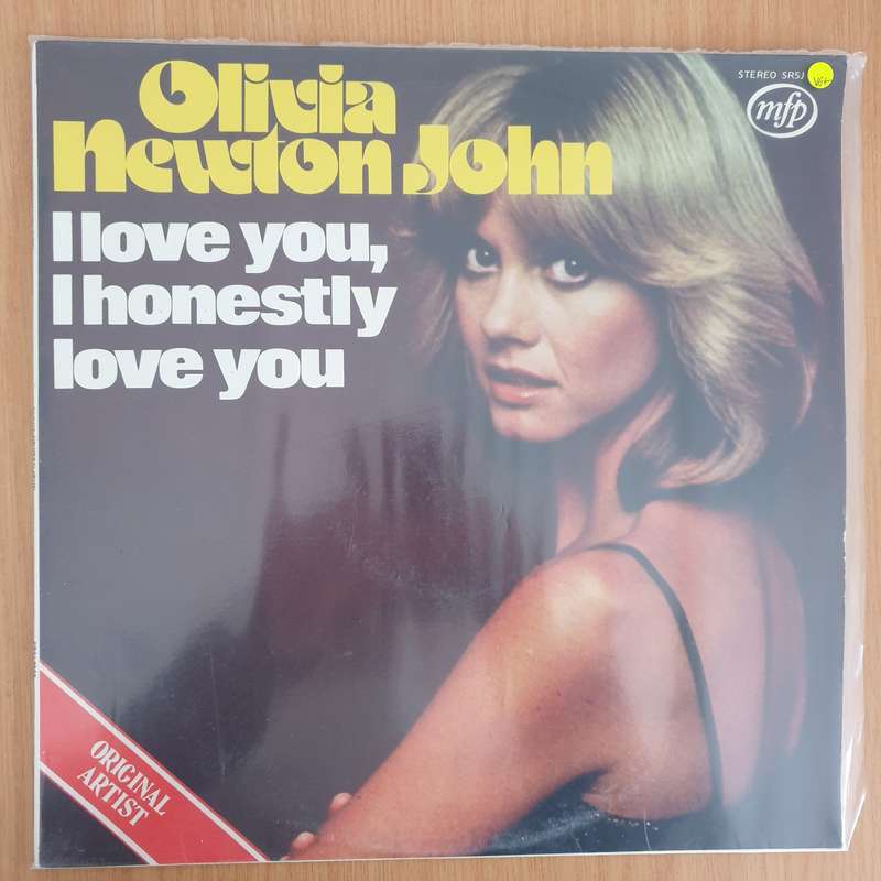 Olivia Newton John - I love you, I honestly love you) - Vinyl LP Record - Very-Good+ Quality (VG+...