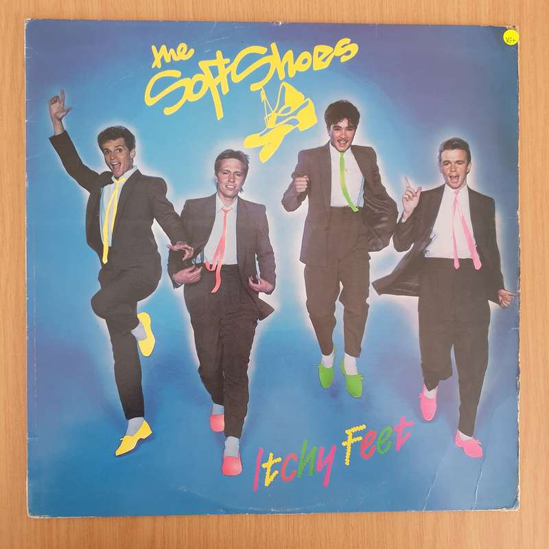 The Soft Shoes - Itchy Feet - Vinyl LP Record - Very-Good+ Quality (VG+)