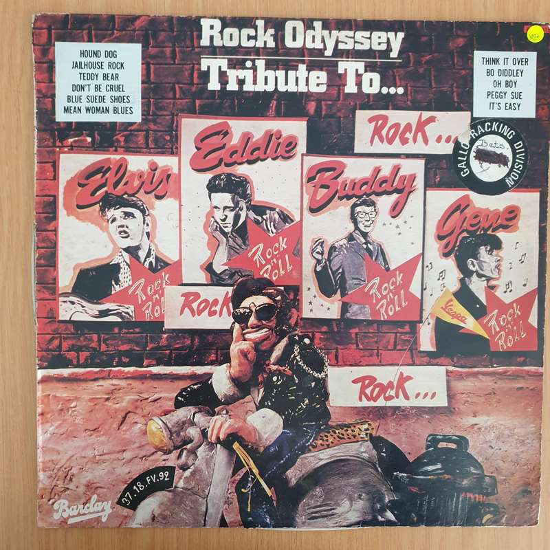 Rock Odyssey  Tribute To... - Vinyl LP Record - Very-Good+ Quality (VG+) (verygoodplus)