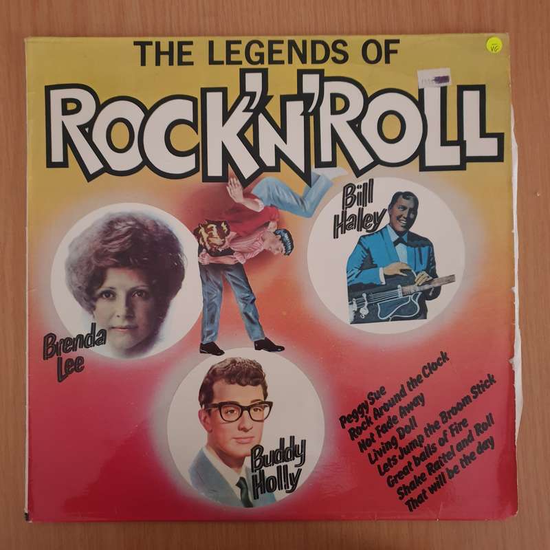 The Legends of Rock 'n' Roll  - Vinyl LP Record - Very-Good- Quality (VG-) (minus)