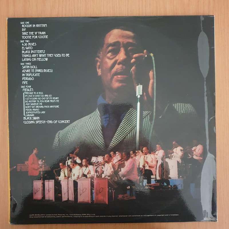 Duke Ellington  Duke Ellington's 70th Birthday Concert  Double Vinyl LP Record - Very-Good+...