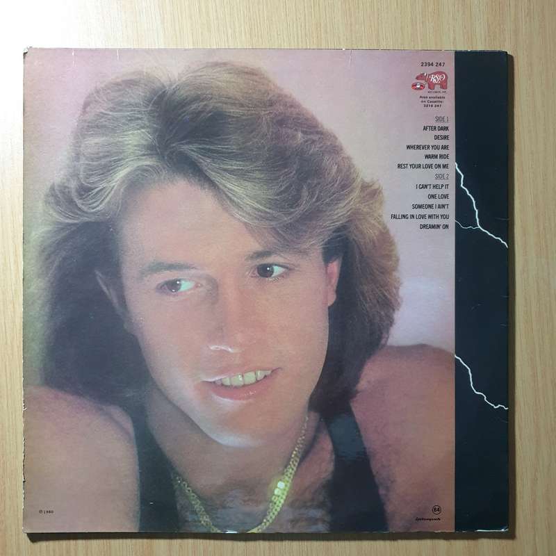 Andy Gibb - After Dark  Vinyl LP Record - Very-Good+ Quality (VG+) (verygoodplus)