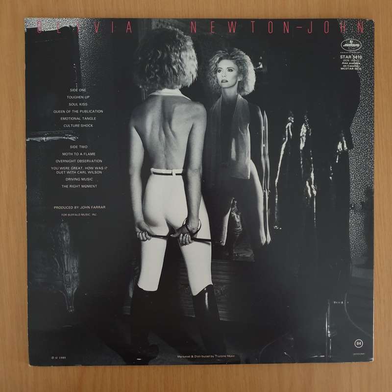 Olivia Newton-John  Soul Kiss   Vinyl LP Record - Very-Good+ Quality (VG+) (verygoodplus)