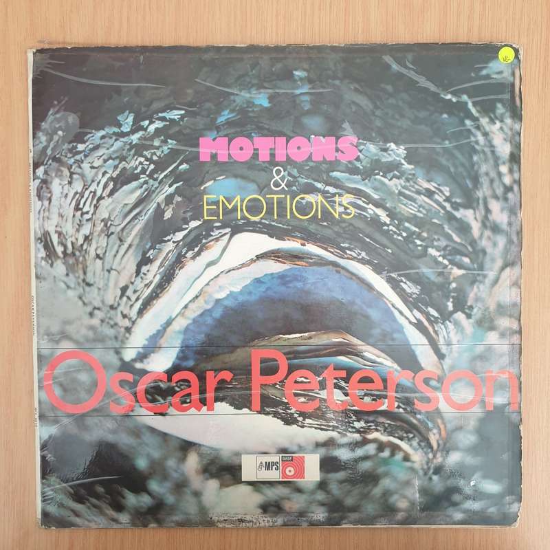 Oscar Peterson  Motions & Emotions - Vinyl LP Record - Very-Good Quality (VG)  (verry)