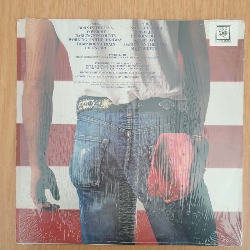 Bruce Springsteen  Born in The USA  Vinyl LP Record (VG+)