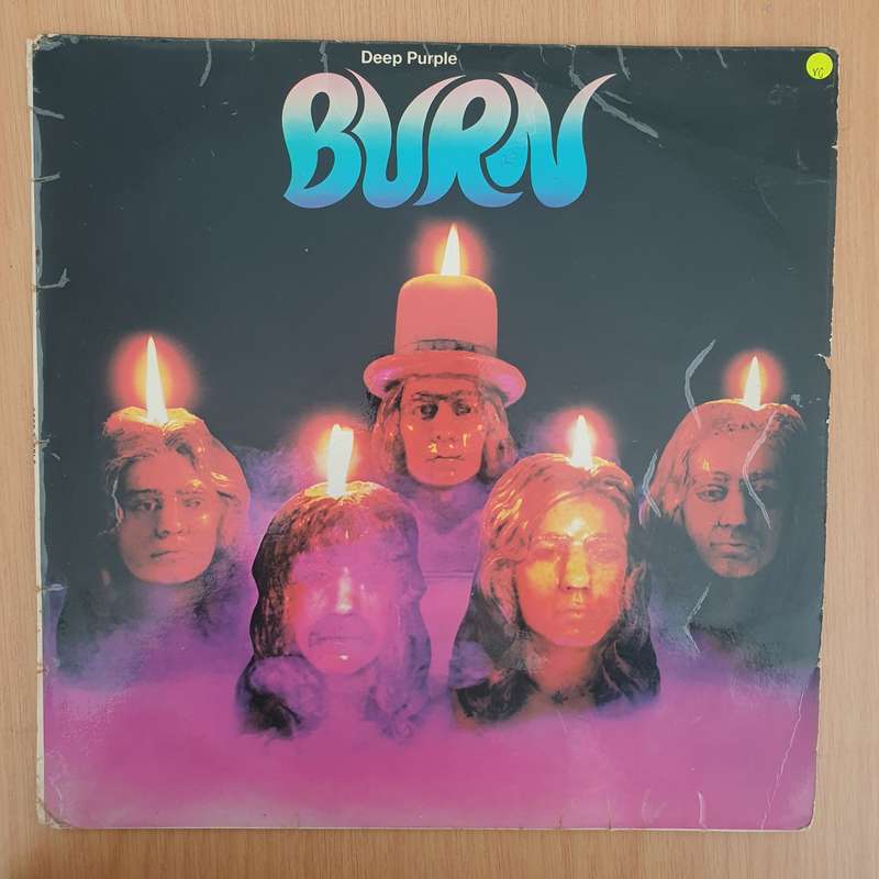 Deep Purple  Burn - Vinyl LP Record - Very-Good Quality (VG)  (verry)