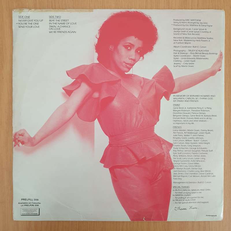 Sharon Redd  Redd Hott - Vinyl LP Record - Very-Good Quality (VG)  (verry)