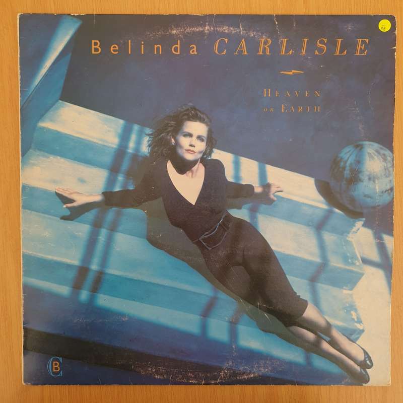 Belinda Carlisle  Heaven On Earth  - Vinyl LP Record - Very-Good- Quality (VG-) (minus)