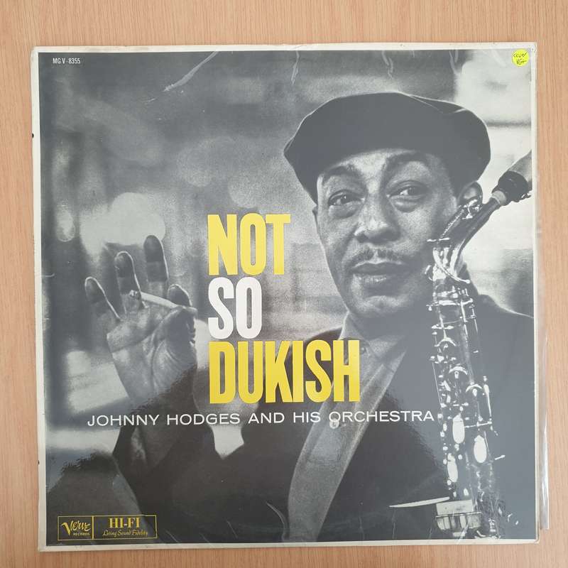 Johnny Hodges And His Orchestra  Not So Dukish  Vinyl LP Record - Very-Good+ Quality (VG+) ...