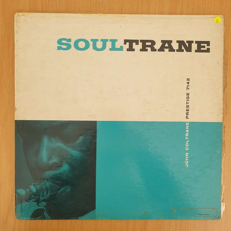 John Coltrane With Red Garland  Soultrane - Vinyl LP Record - Very-Good Quality (VG)  (verry)