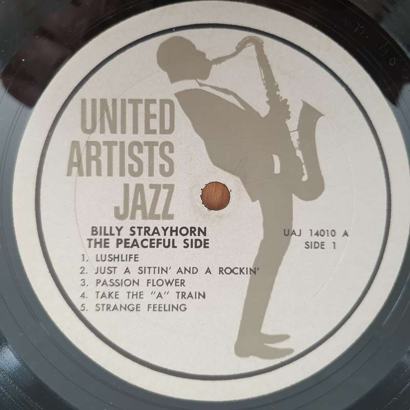 Billy Strayhorn  The Peaceful Side - Vinyl LP Record - Very-Good Quality (VG)  (verry)