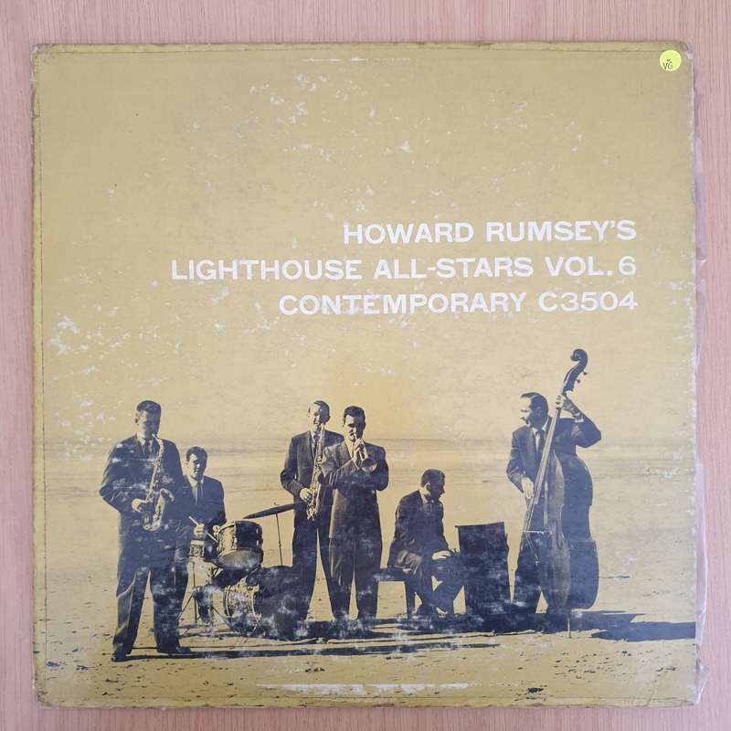 Howard Rumsey's Lighthouse All-Stars  Vol. 6 - Vinyl LP Record - Very-Good Quality (VG)  (verry)