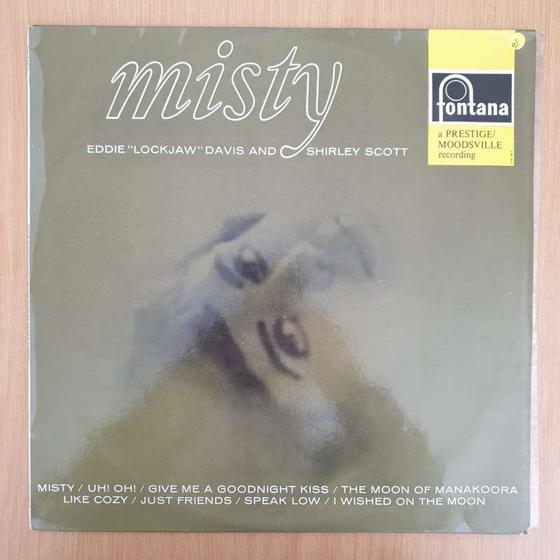 Eddie "Lockjaw" Davis With Shirley Scott  Misty - Vinyl LP Record - Very-Good Quality (VG)  (v...