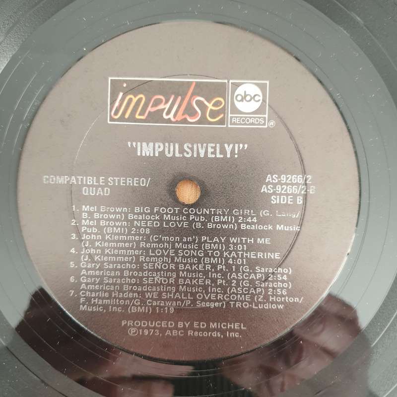 Impulsively! - Various (Jarrett/Coltrane...)  Double Vinyl LP Record - Very-Good+ Quality (VG+...