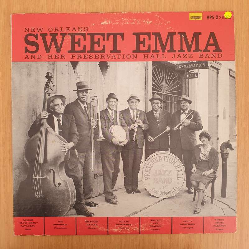 New Orleans' Sweet Emma And Her Preservation Hall Jazz Band  Vinyl LP Record - Very-Good+ Qual...