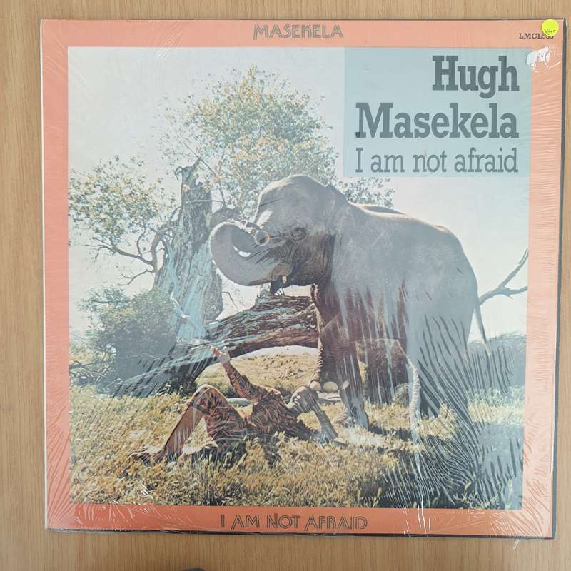 Hugh Masekela  I Am Not Afraid  Vinyl LP Record - Very-Good+ Quality (VG+) (verygoodplus)