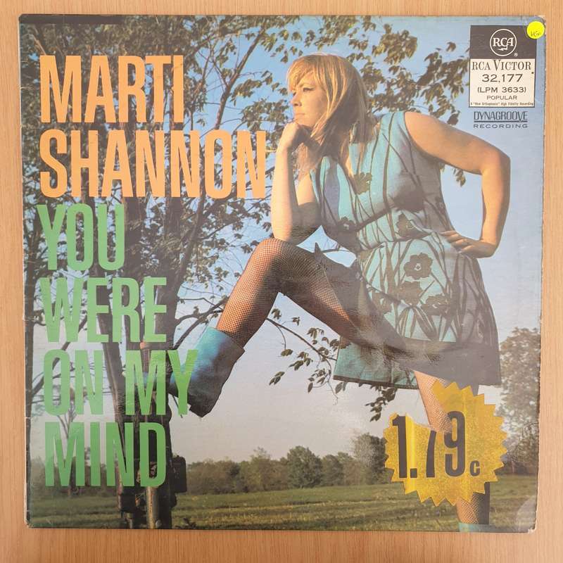 Marti Shannon  You Were On My Mind - Vinyl LP Record - Very-Good+ Quality (VG+) (verygoodplus)
